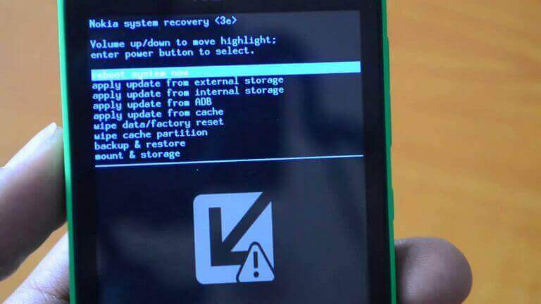 Enter Nokia X6 Recovery Mode