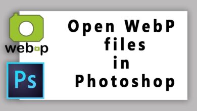 How to open WebP files in Photoshop