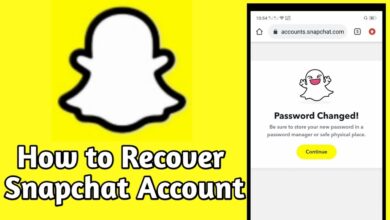 Learn how to recover snapchat account