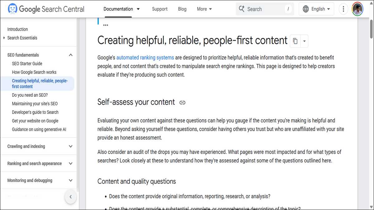 Google's Helpful Content System