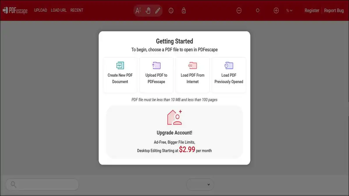 PDFescape — Best Browser Form Filling