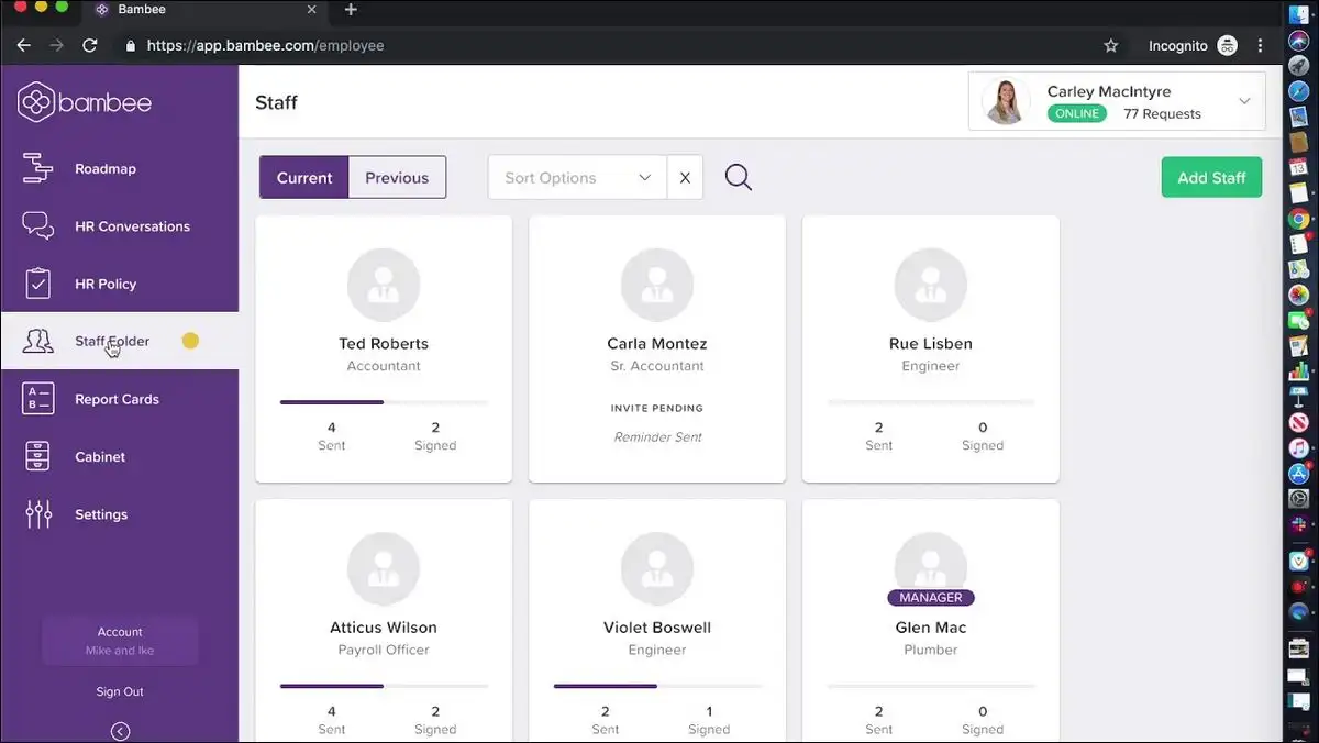 Bambee: Best for Micro-Teams Requiring Out-Sourced Human Compliance Support