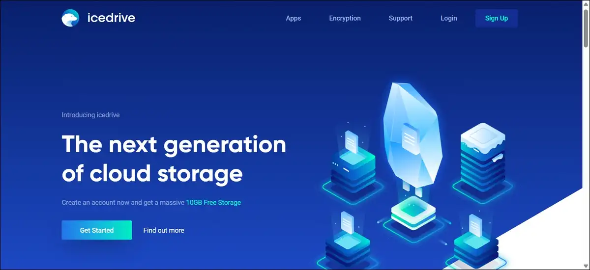 Icedrive: Most Affordable Lifetime Storage