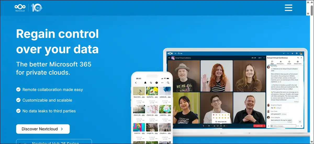 Nextcloud: Most Feature-Complete Self-Hosted Platform